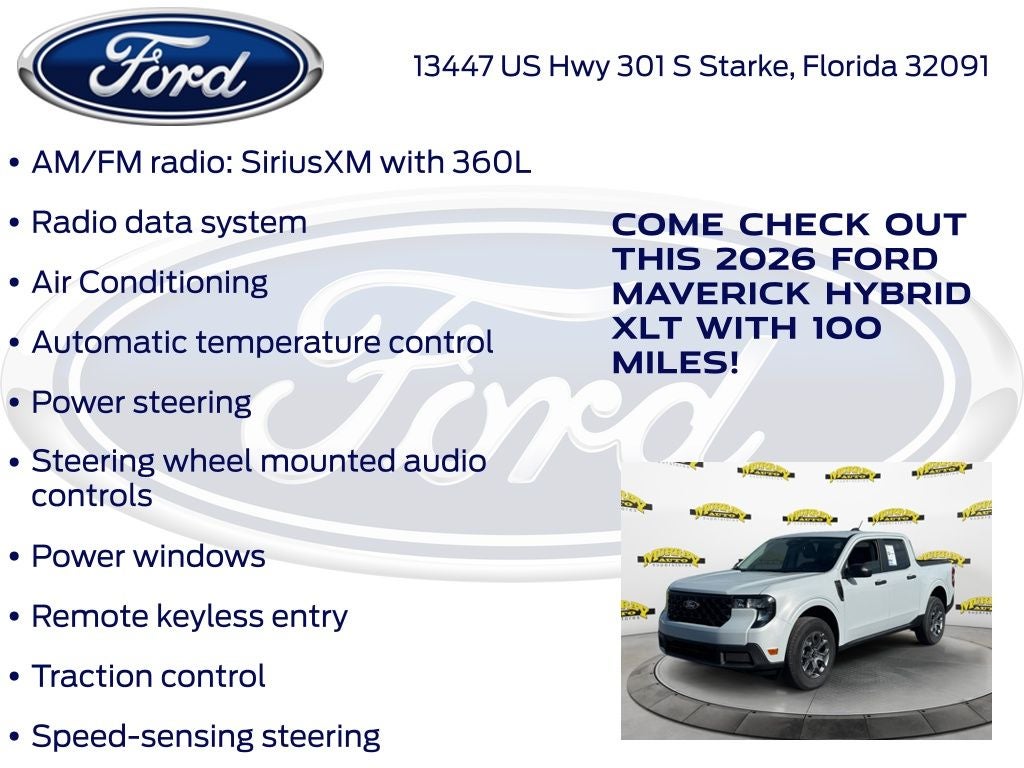 2026 Ford Maverick XLT 300A