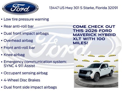 2026 Ford Maverick XLT 300A