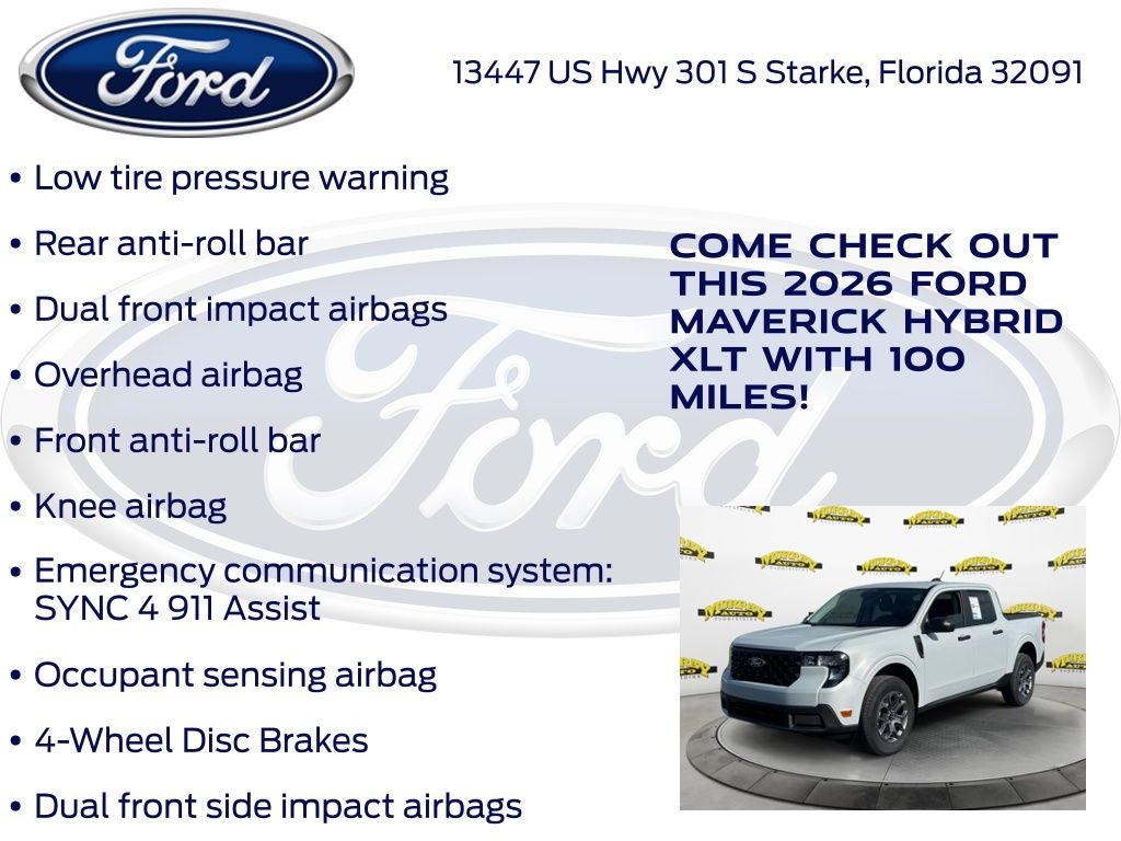 2026 Ford Maverick XLT 300A
