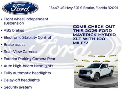 2026 Ford Maverick XLT 300A