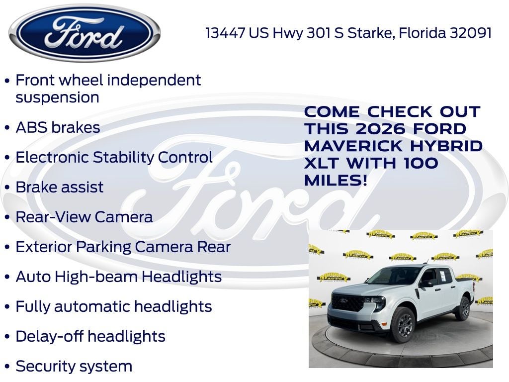 2026 Ford Maverick XLT 300A