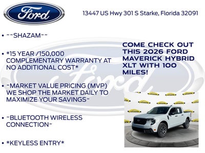 2026 Ford Maverick XLT 300A