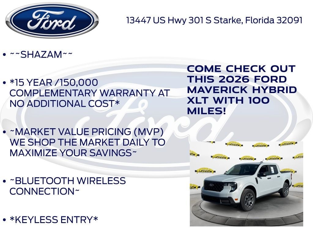 2026 Ford Maverick XLT 300A