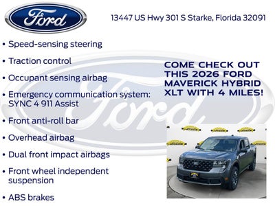 2026 Ford Maverick XLT 300A