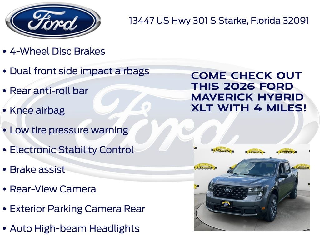 2026 Ford Maverick XLT 300A