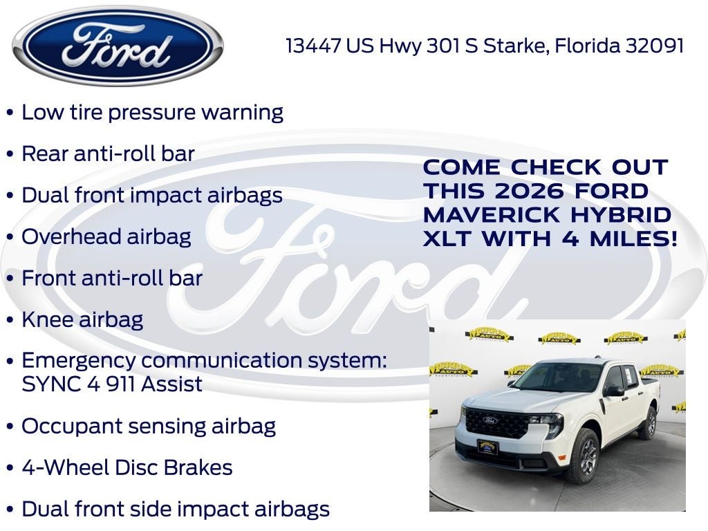 2026 Ford Maverick XLT 300A