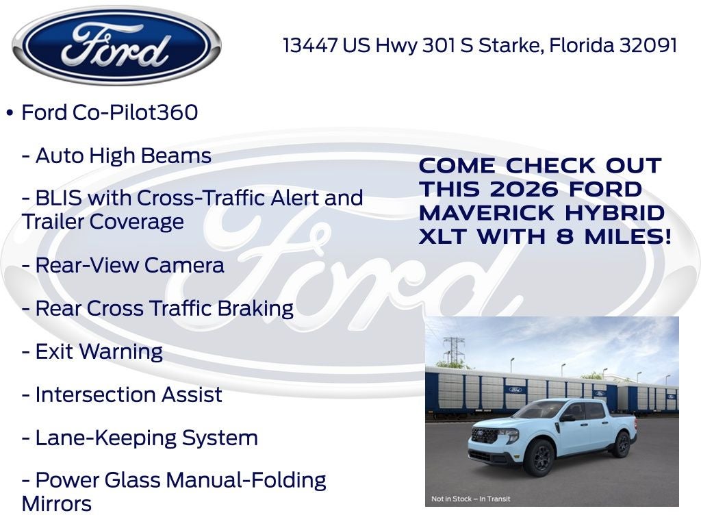 2026 Ford Maverick XLT 300A