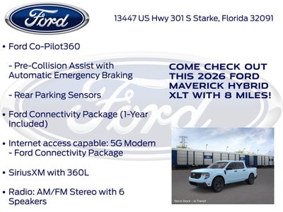 2026 Ford Maverick XLT 300A