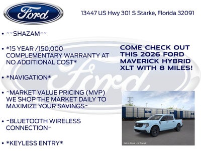 2026 Ford Maverick XLT 300A