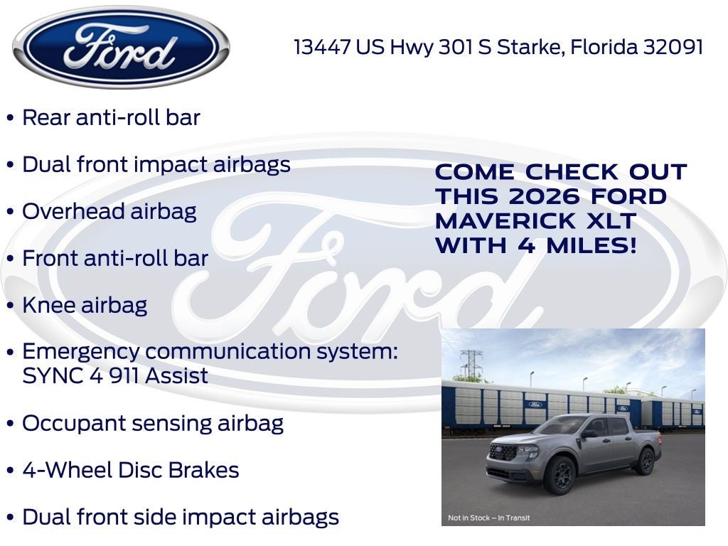 2026 Ford Maverick XLT 300A