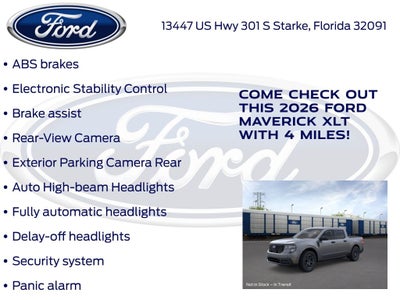 2026 Ford Maverick XLT 300A