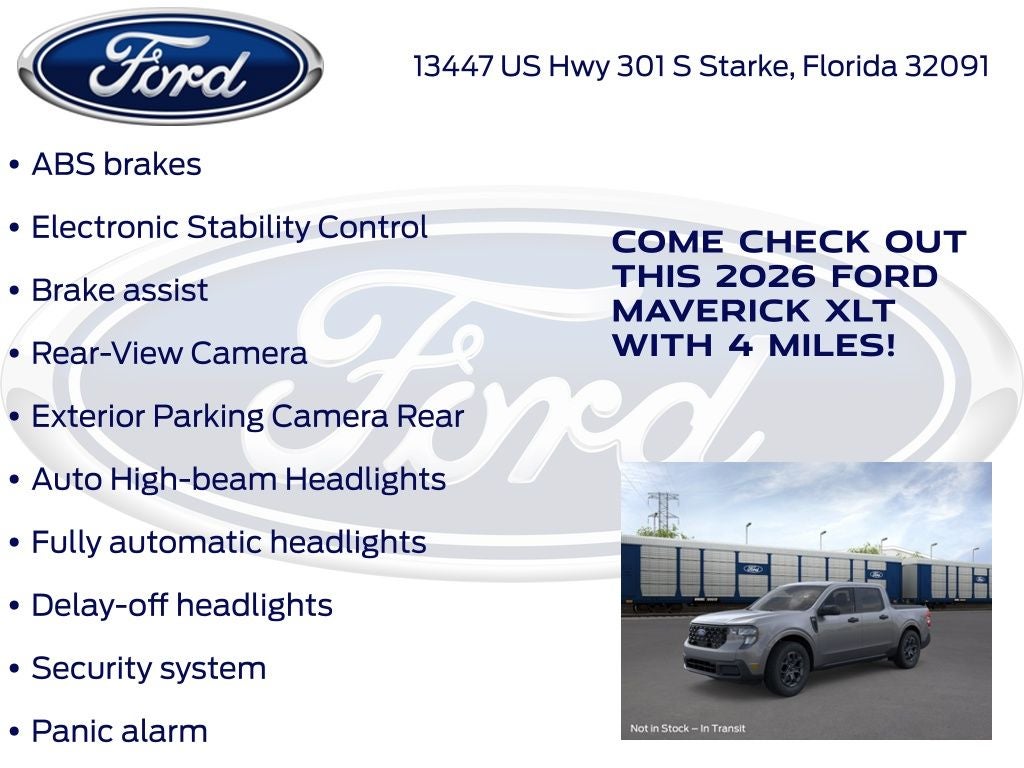 2026 Ford Maverick XLT 300A