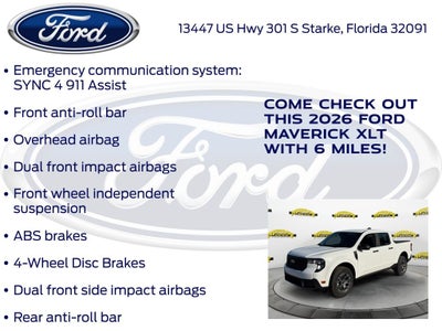 2026 Ford Maverick XLT 300A
