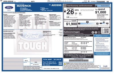 2026 Ford Maverick XLT 300A