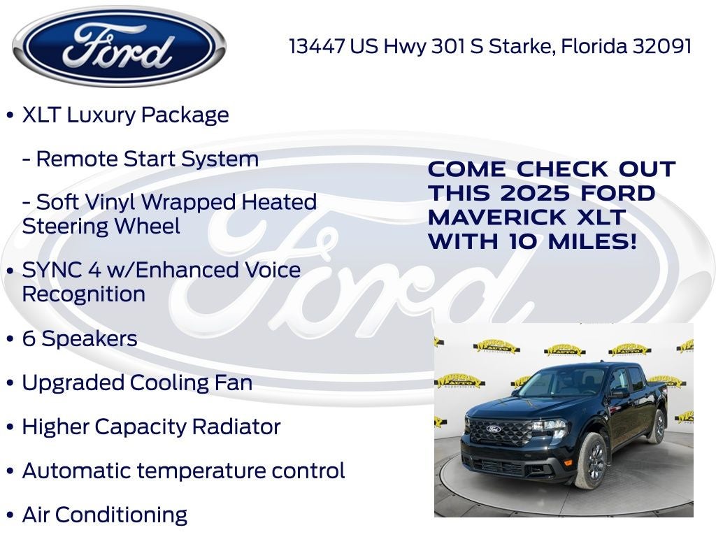 2025 Ford Maverick XLT 302A