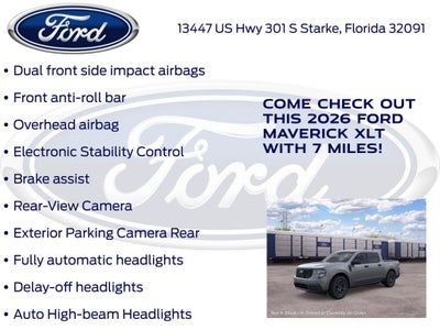 2026 Ford Maverick XLT 302A