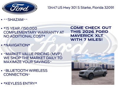 2026 Ford Maverick XLT 302A