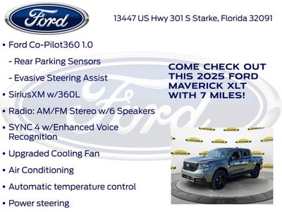 2025 Ford Maverick XLT 302A