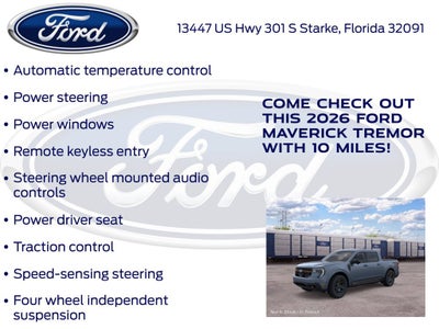 2026 Ford Maverick Tremor 602A
