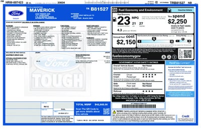 2026 Ford Maverick Tremor 602A