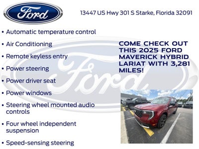 2025 Ford Maverick Lariat