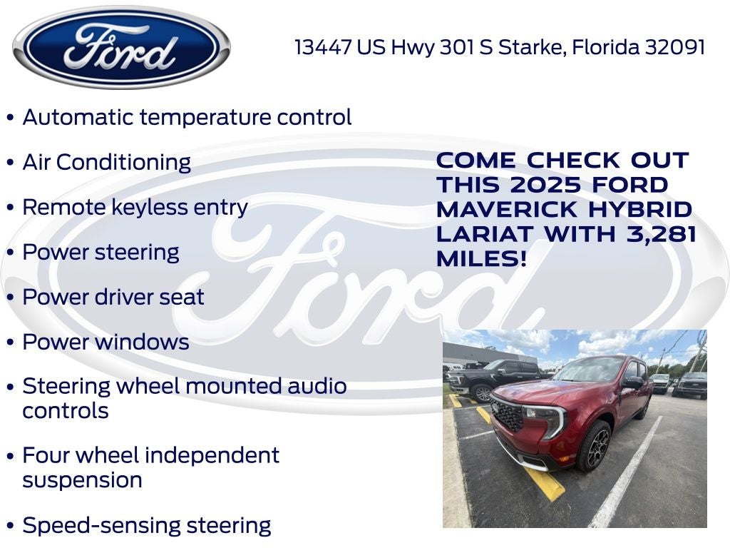 2025 Ford Maverick Lariat