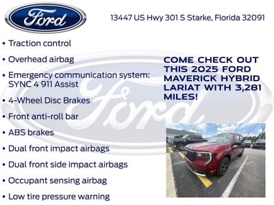 2025 Ford Maverick Lariat