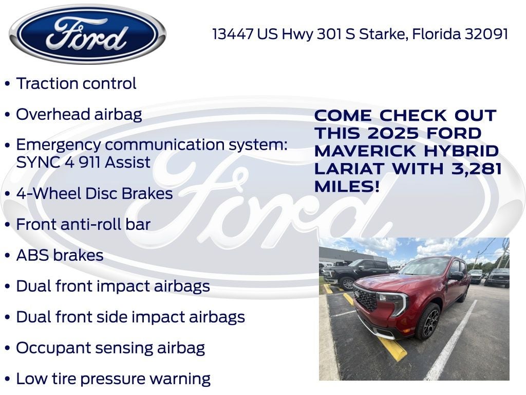 2025 Ford Maverick Lariat