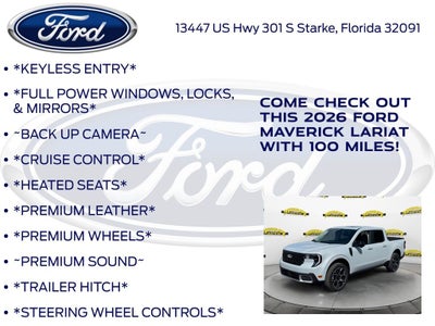 2026 Ford Maverick Lariat 502A