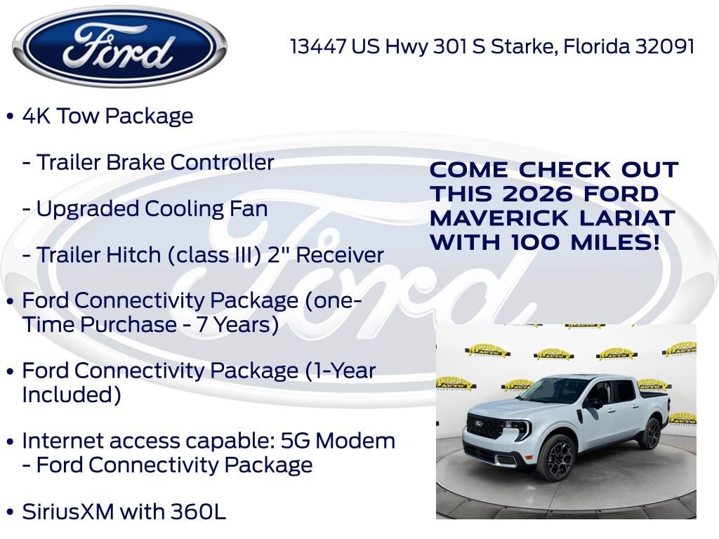 2026 Ford Maverick Lariat 502A