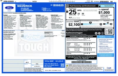 2025 Ford Maverick Lariat