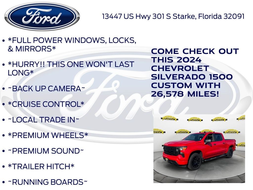 2024 Chevrolet Silverado 1500 Custom