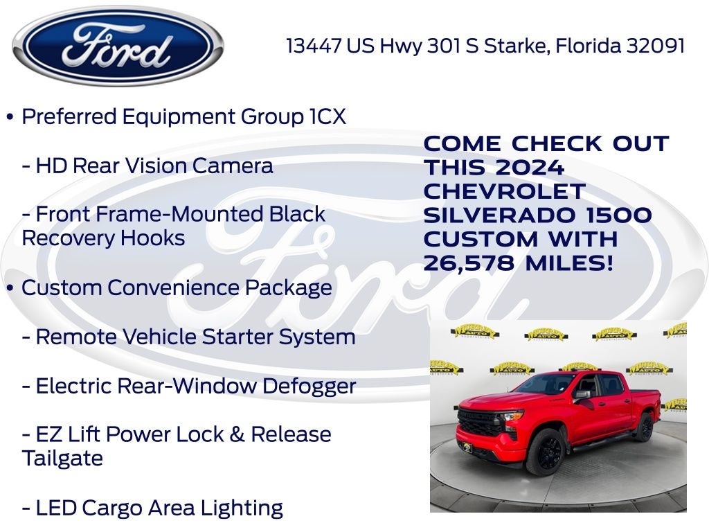 2024 Chevrolet Silverado 1500 Custom