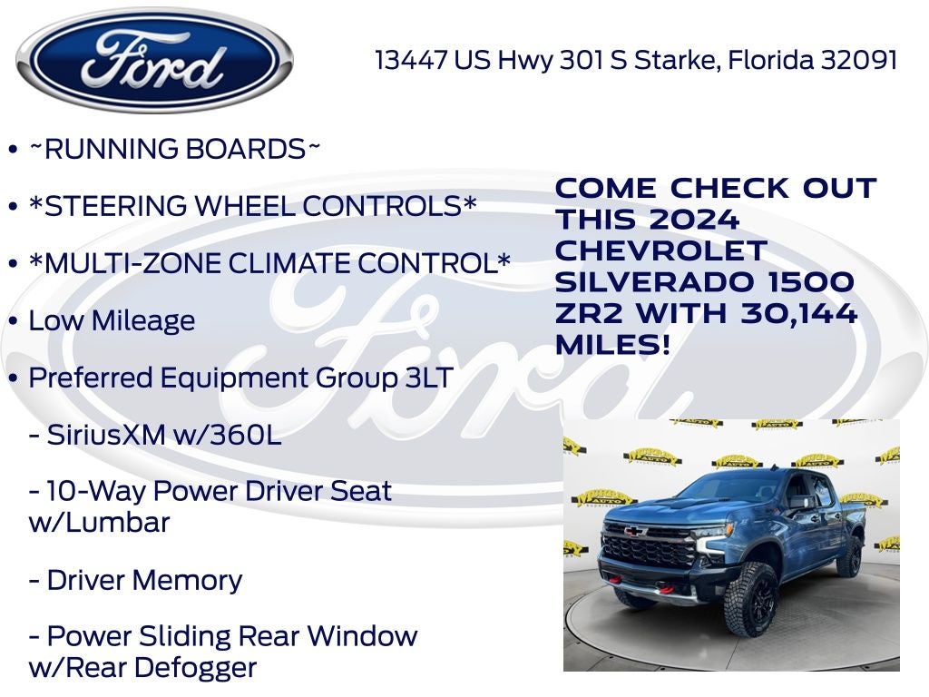 2024 Chevrolet Silverado 1500 ZR2