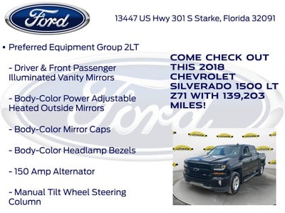 2018 Chevrolet Silverado 1500 LT LT2