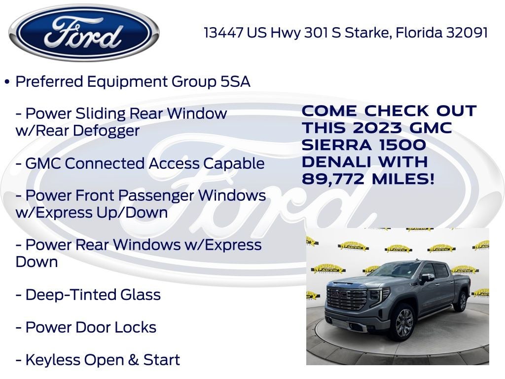 2023 GMC Sierra 1500 Denali