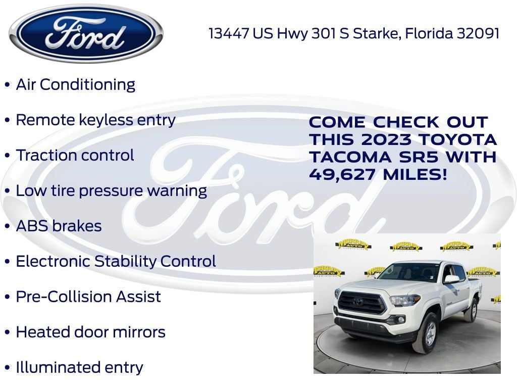 2023 Toyota Tacoma SR5