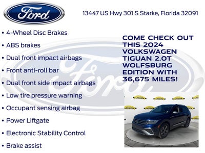 2024 Volkswagen Tiguan 2.0T SE