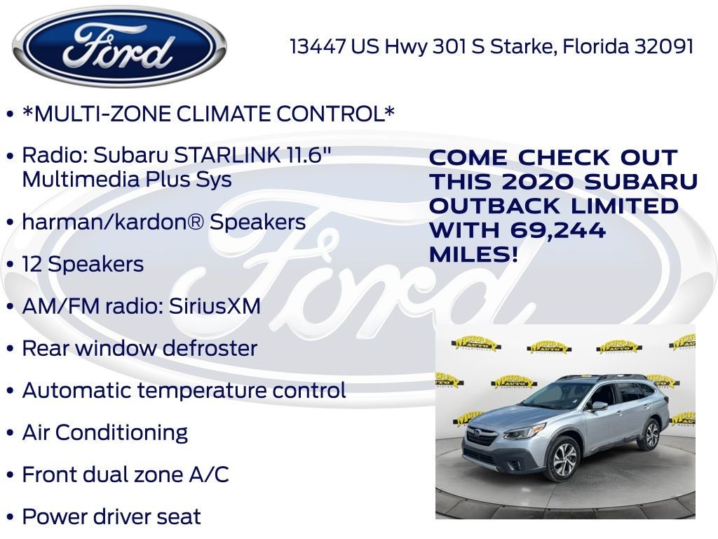 2020 Subaru Outback Limited