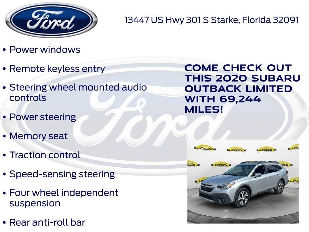 2020 Subaru Outback Limited