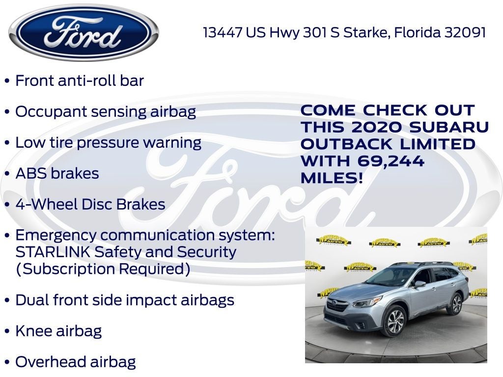 2020 Subaru Outback Limited