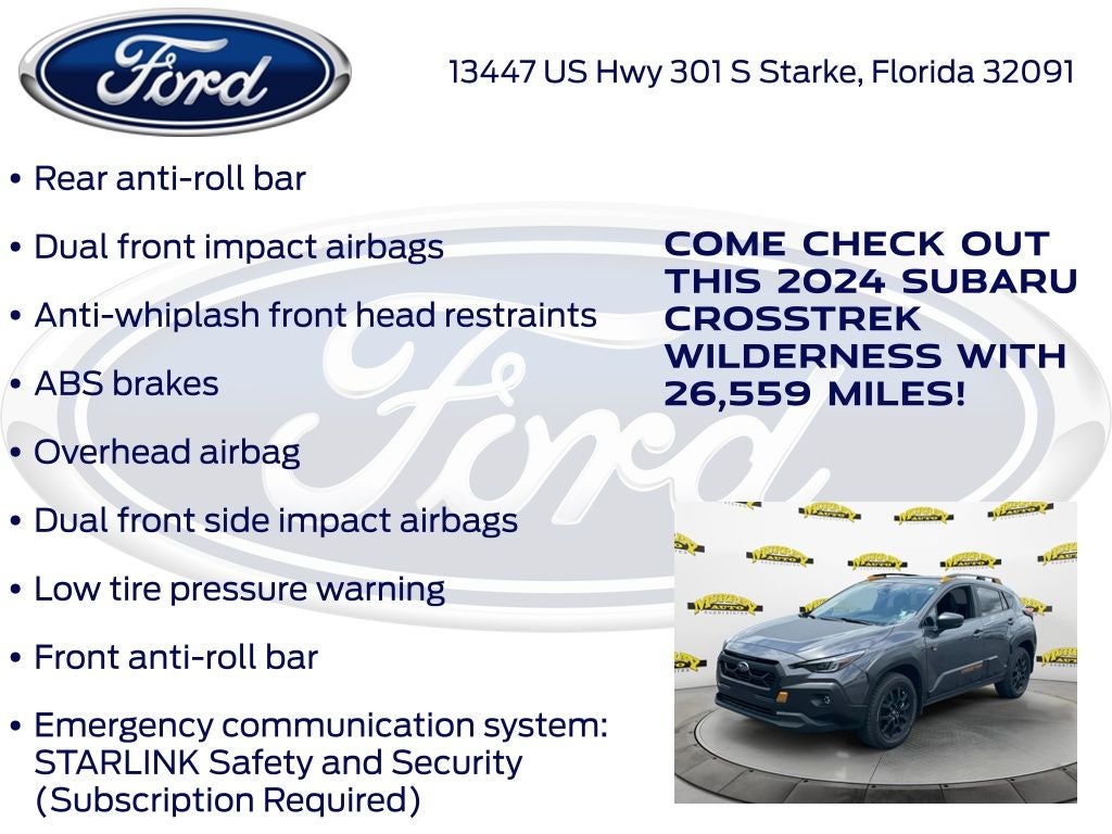 2024 Subaru Crosstrek Wilderness