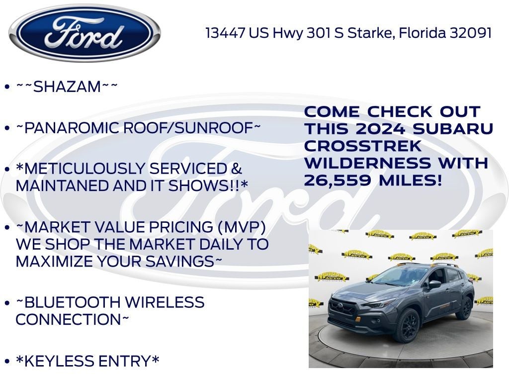 2024 Subaru Crosstrek Wilderness