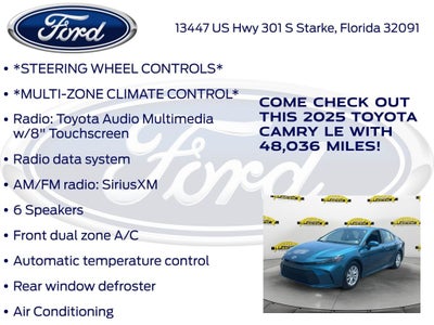2025 Toyota Camry LE