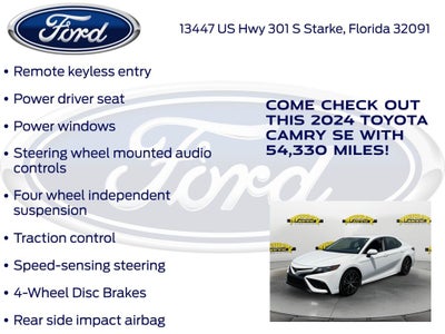 2024 Toyota Camry SE