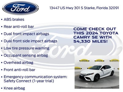 2024 Toyota Camry SE