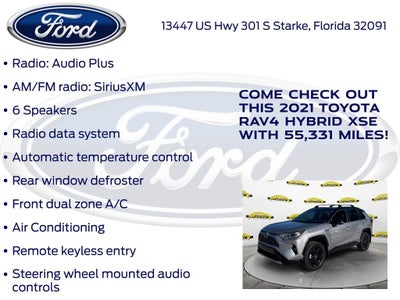 2021 Toyota RAV4 Hybrid XSE