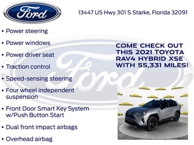 2021 Toyota RAV4 Hybrid XSE