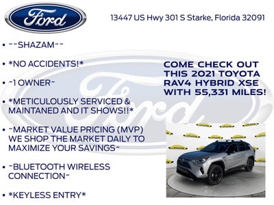 2021 Toyota RAV4 Hybrid XSE