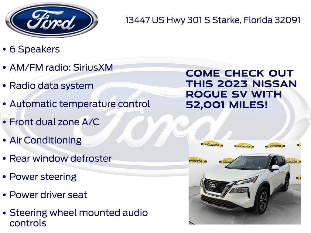2023 Nissan Rogue SV